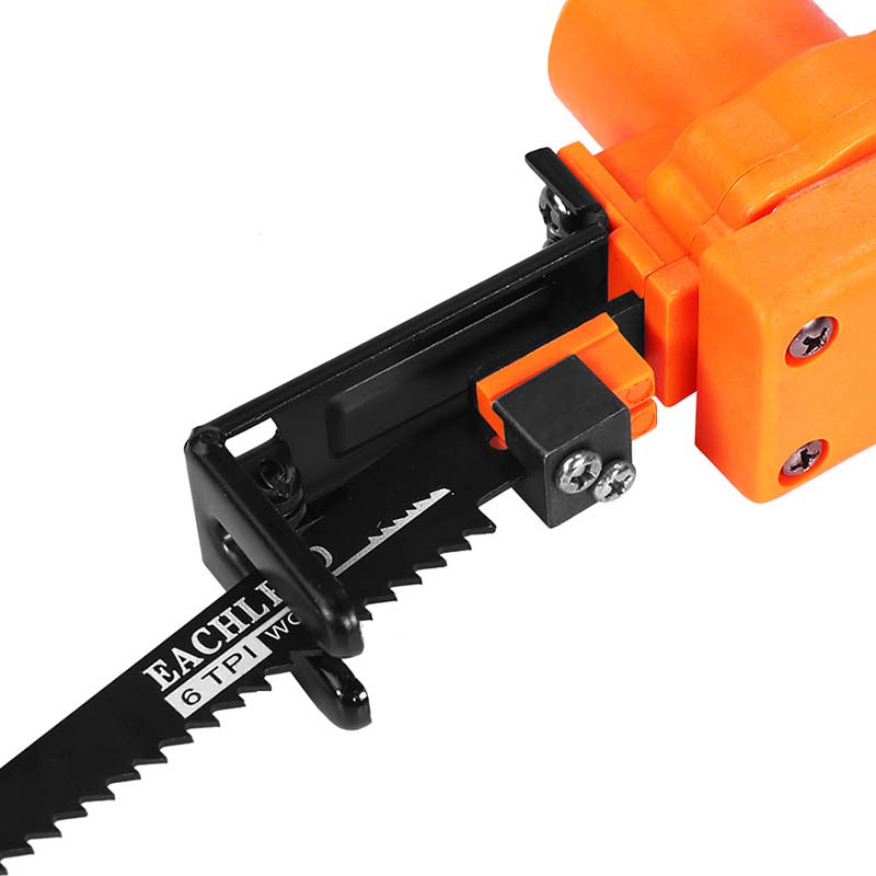 Reciprocating Saw Attachment Drill - Piła szablasta Strona główna DIY Drewno