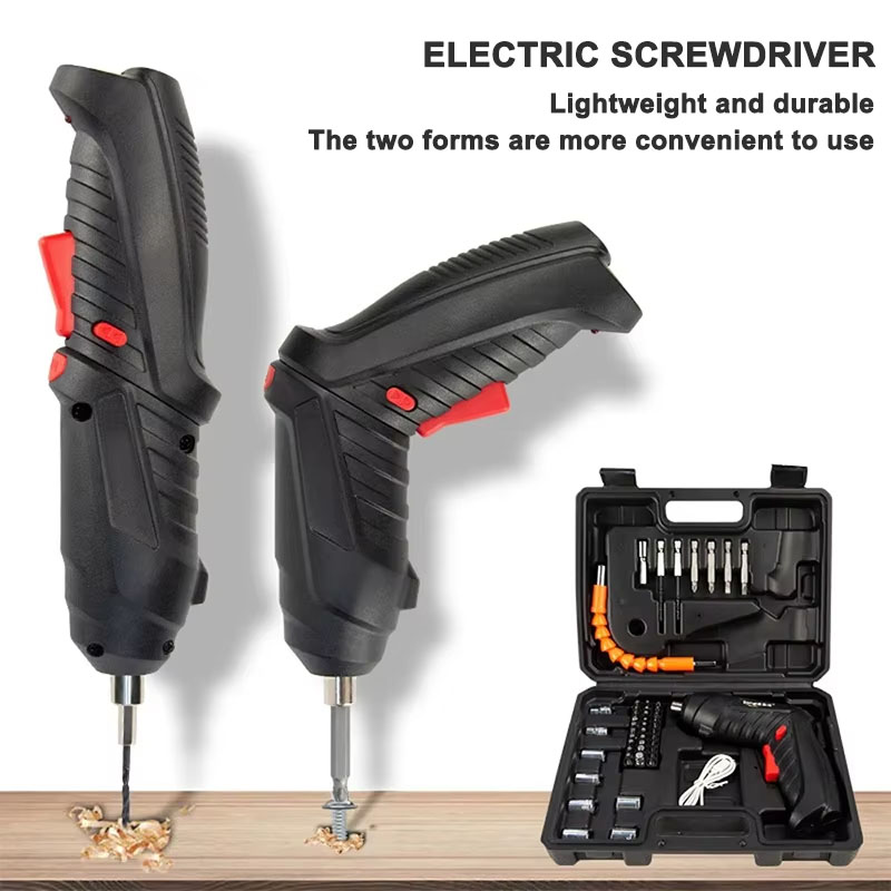 Electric Screwdriver Rechargeable Usb - Zestaw wkrętaków elektrycznych 3.6V, akumulatorowe narzędzie