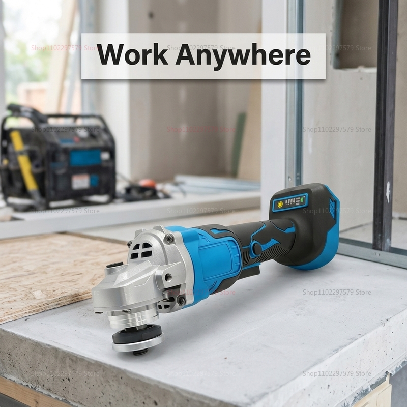 Brushless Angle Grinder Battery Powered - Profesjonalna szlifierka kątowa 18V bezszczotkowa, akumulatorowa