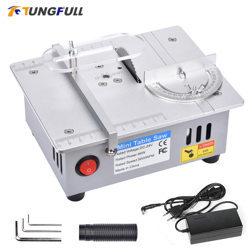 Mini Table Saw For Woodworking - Mini Piła Stołowa 96W 5000RPM Do