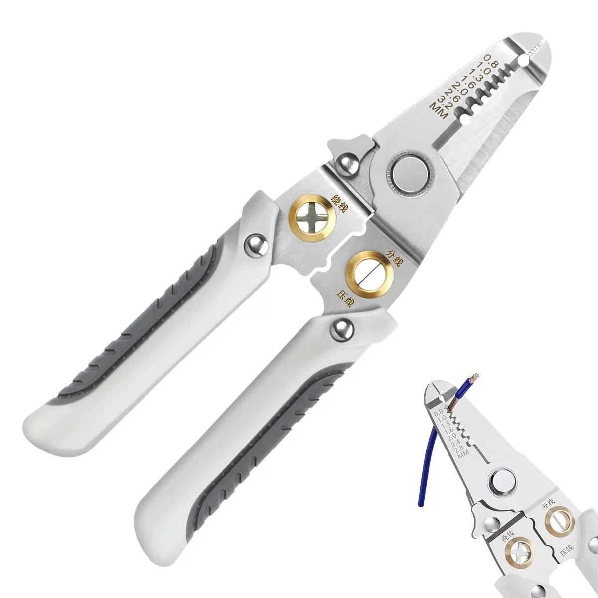 Automatic Wire Stripper Cutter - 6 w 1 Szczypce do ściągania