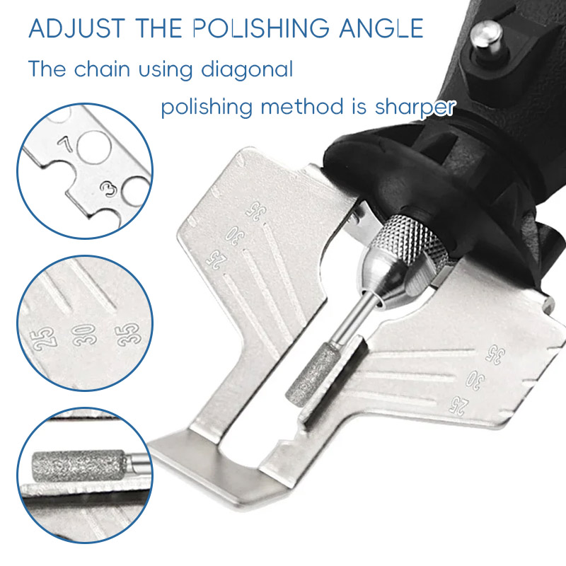 Reciprocating Saw Attachment Drill - Zestaw do ostrzenia pił łańcuchowych, elektryczna