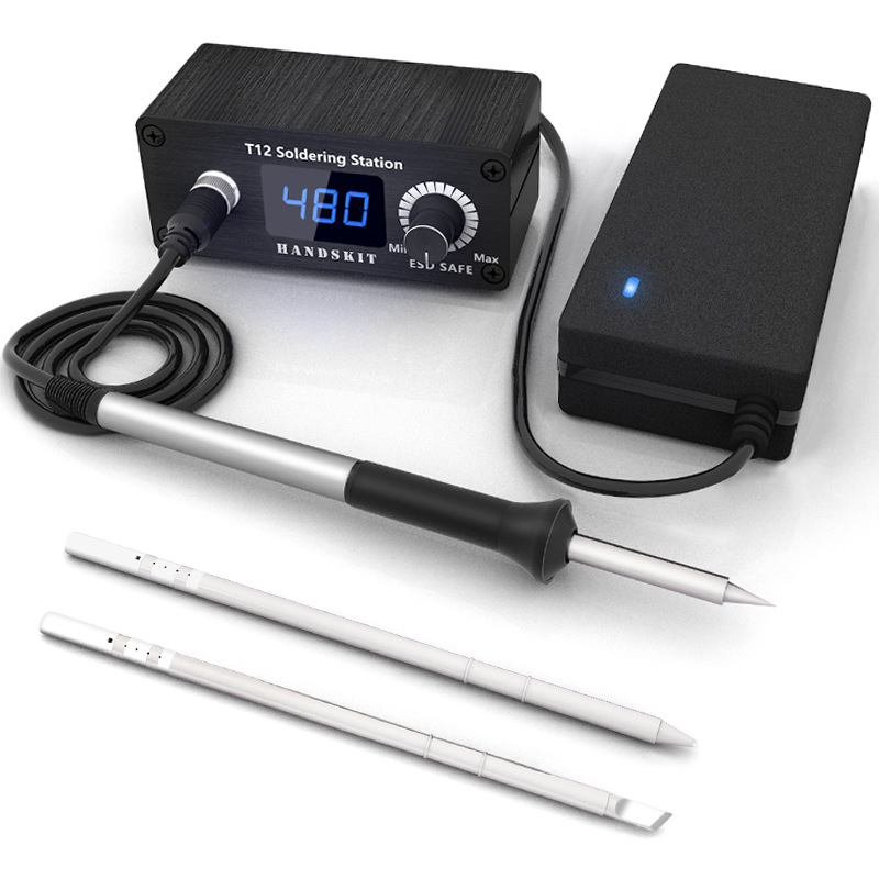 Digital Soldering Station T12 - Mini stacja lutownicza T12 DC 19