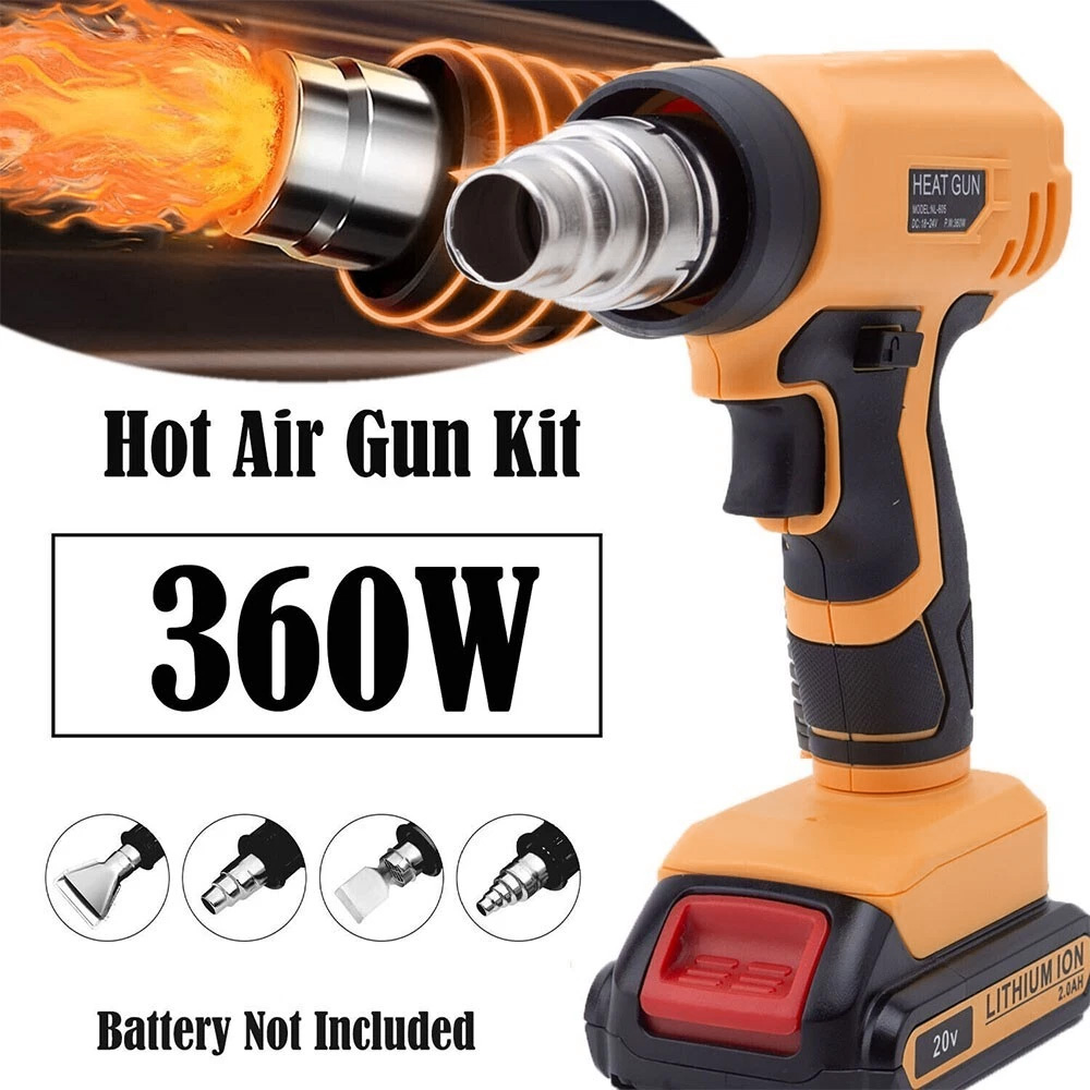 Cordless Heat Gun For Shrink Tubing - Bezprzewodowa opalarka na baterię Dewalt 18V,