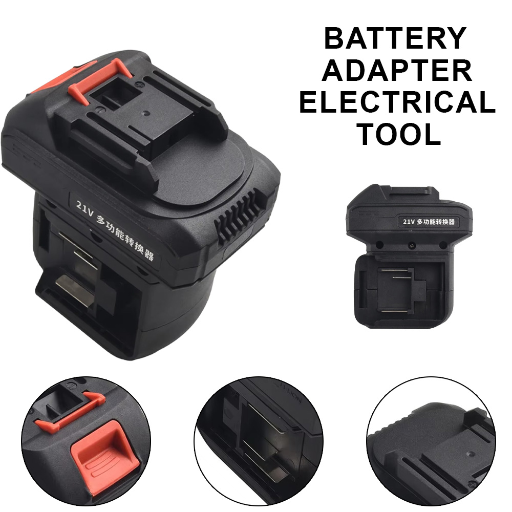 Brushless Cordless Electric Drill 18V - Konwerter akumulatorów 2 w 1 do