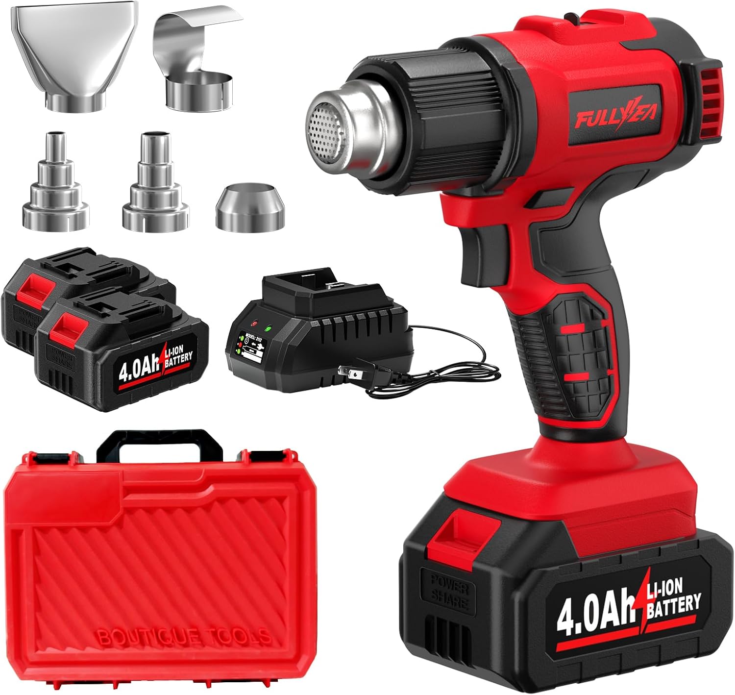 Cordless Heat Gun For Shrink Tubing - Pistolet na gorące powietrze bezprzewodowy, do
