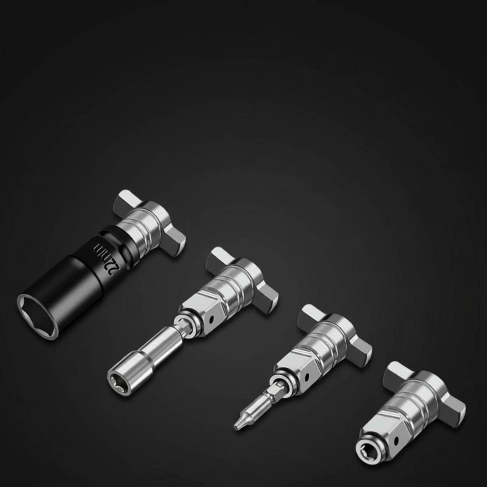 Electrical - Adapter kwadratowy na sześciokątny, wytrzymały adapter