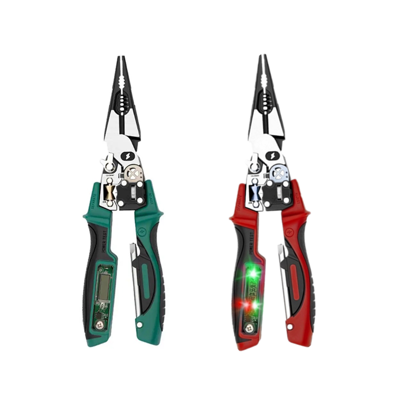 Automatic Wire Stripper Cutter - Szczypce elektryczne z cyfrowym testerem napięcia,