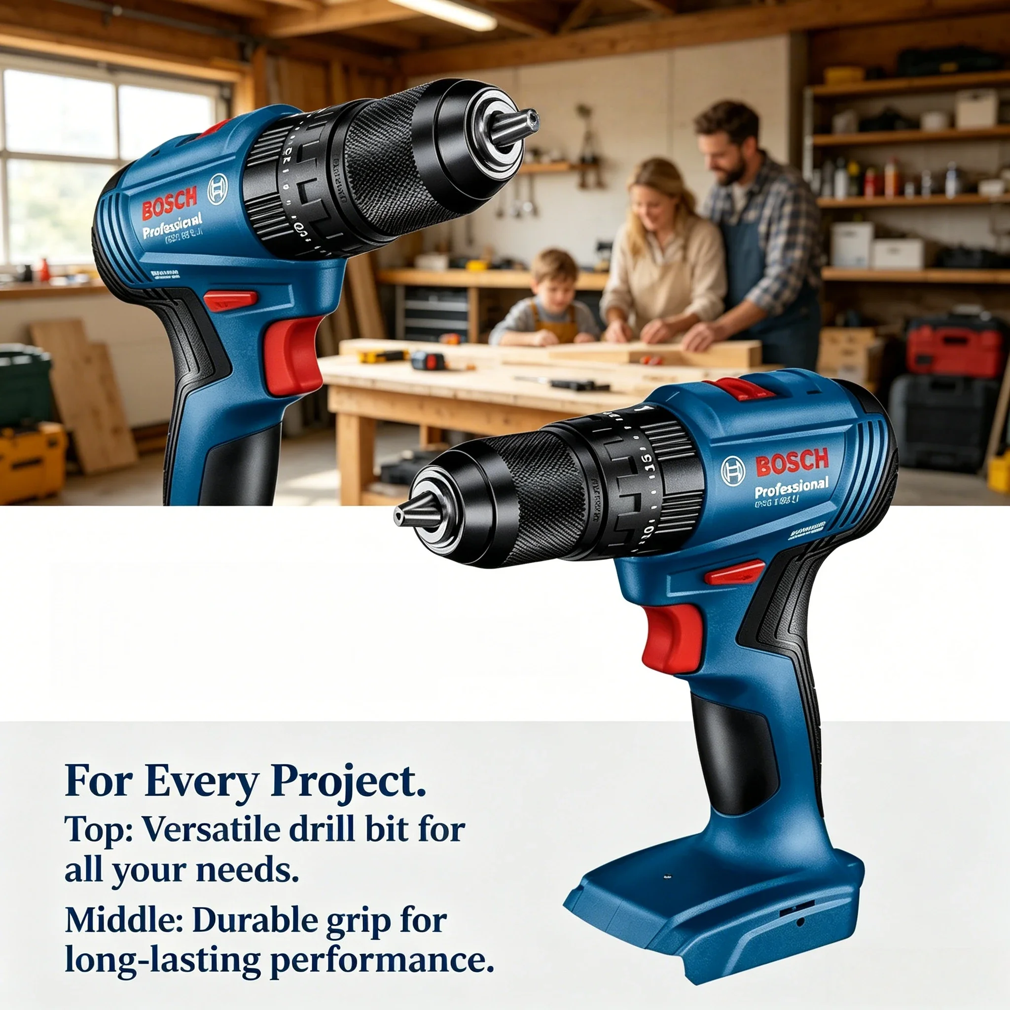 Brushless Cordless Electric Drill 18V - Wiertarko-wkrętarka udarowa Bosch GSB 185-LI 18V