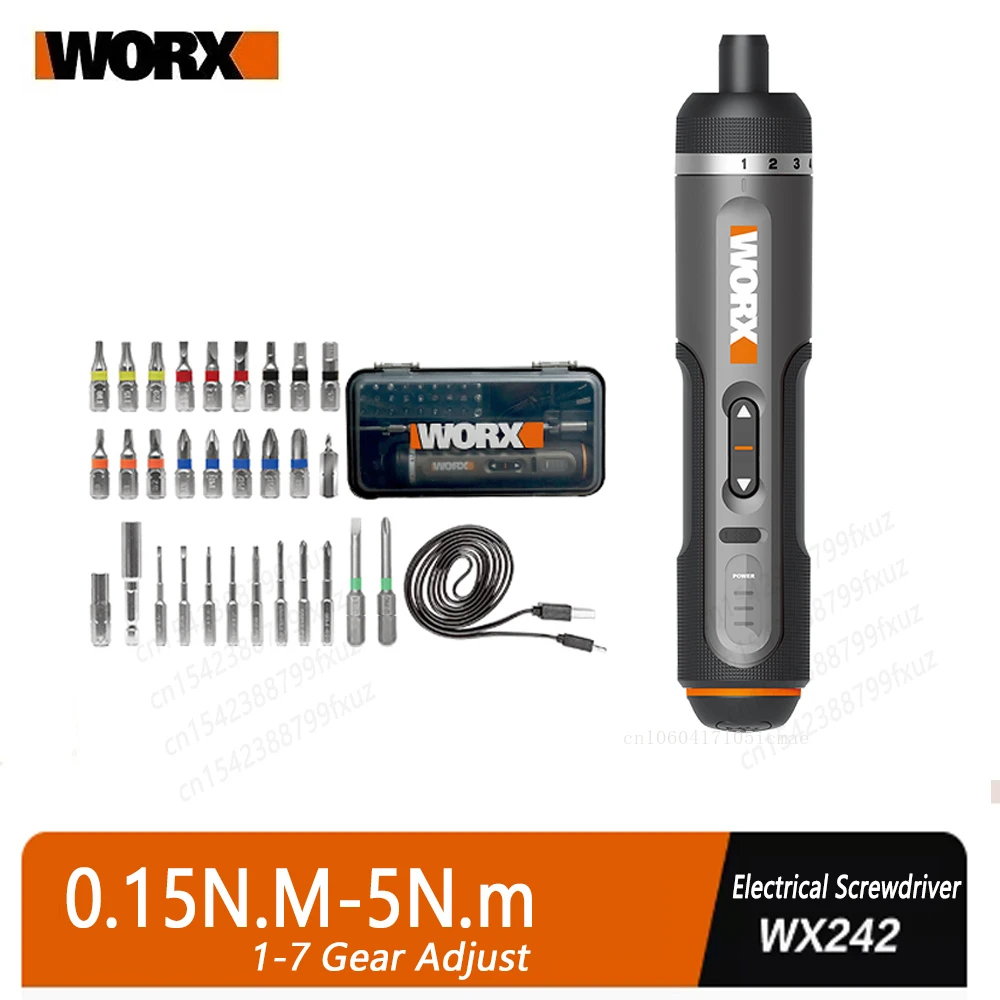 Electric Screwdriver Rechargeable Usb - WORX WX242 4V zestaw wkrętaków elektrycznych