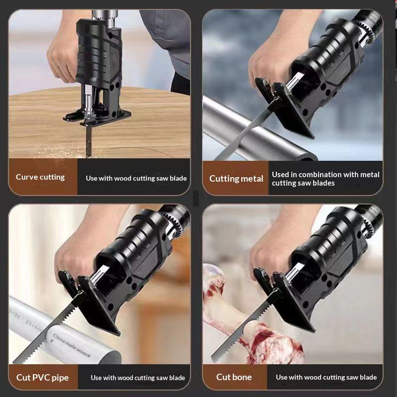 ♥ Adapter do wiertarki na piłę – Reciprocating Saw Attachment Drill recenzja i cena