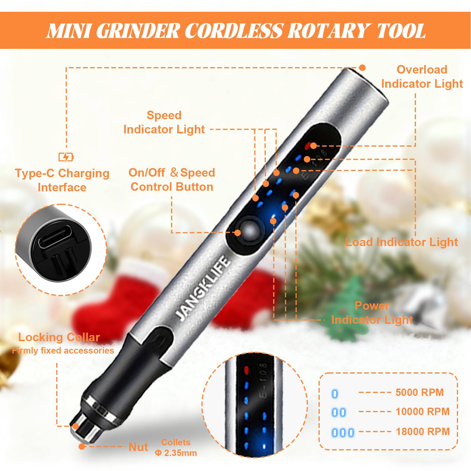 Zestaw narzędzi obrotowych bez – Cordless Rotary Tool Kit Accessories recenzja i cena