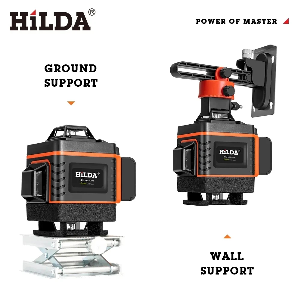 HILDA 16/12 linii 4D poziom la – Laser Level 16 Lines 4D Green recenzja i cena