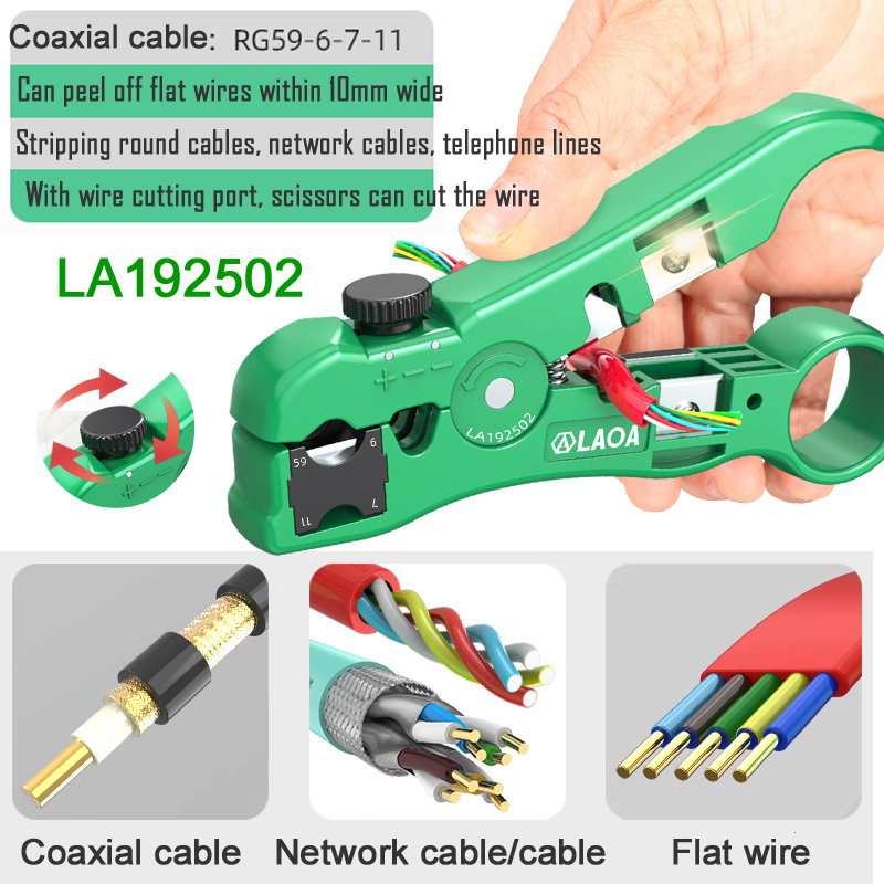LAOA Wielofunkcyjny ściągacz i – Automatic Wire Stripper Cutter recenzja i cena