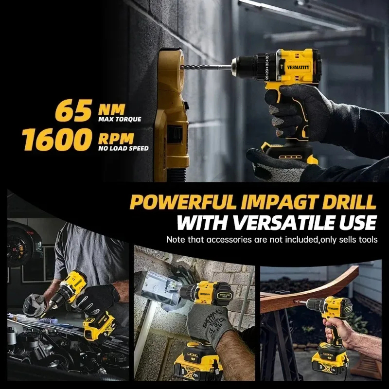 Bezszczotkowy wiertarko-wkręta – Brushless Cordless Electric Drill 18V recenzja i cena