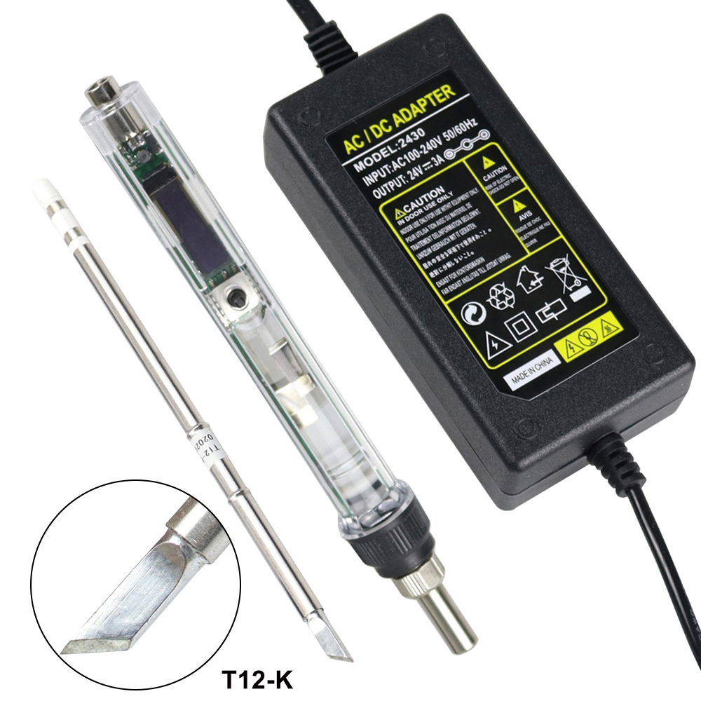 Zestaw lutownicy elektrycznej  – Digital Soldering Station T12 recenzja i cena
