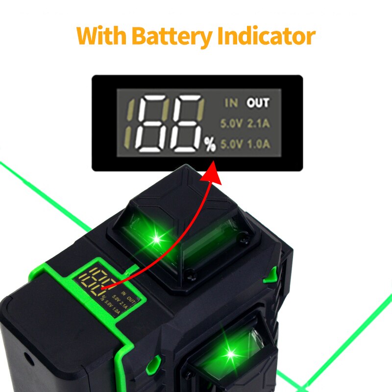FEIDSIDE 16/12 Lines 4D/3D Las – Laser Level 16 Lines 4D Green recenzja i cena