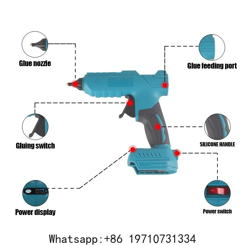 Bezprzewodowy elektryczny pist – Hot Melt Glue Gun Cordless recenzja i cena
