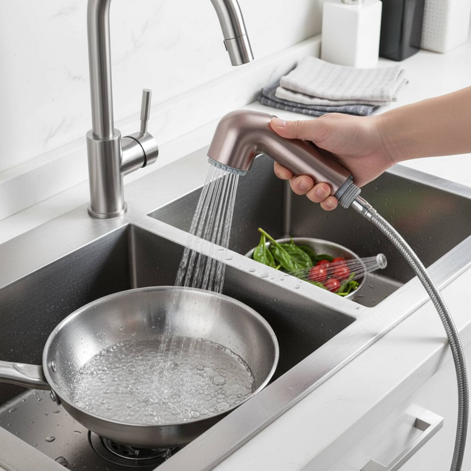 Dwufunkcyjna głowica kranu, 2  – Plumbing recenzja i cena