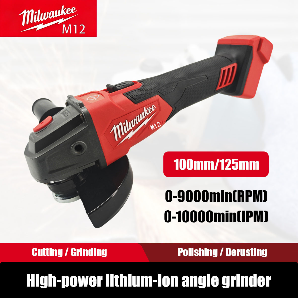 Bezszczotkowa szlifierka kątow – Brushless Angle Grinder Battery Powered recenzja i cena