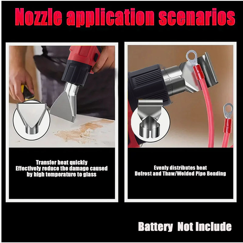 Bezprzewodowa opalarka kompaty – Cordless Heat Gun For Shrink Tubing recenzja i cena