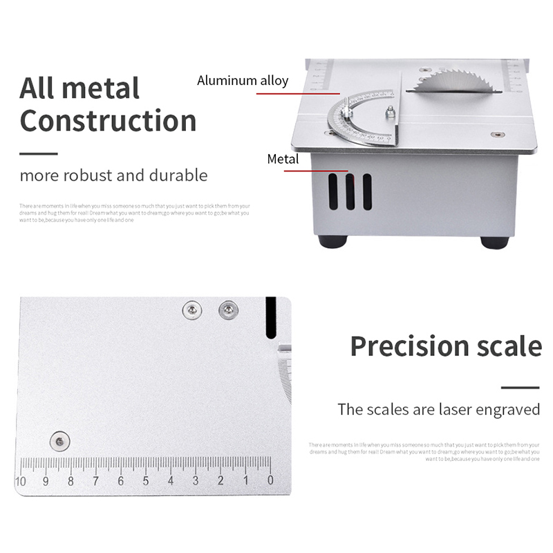 Mini Piła Stołowa 96W 5000RPM  – Mini Table Saw For Woodworking recenzja i cena