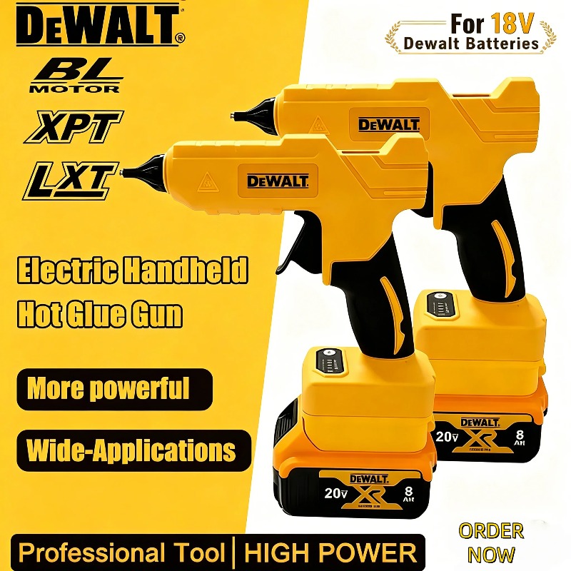 Pistolet do kleju na gorąco De – Hot Melt Glue Gun Cordless recenzja i cena