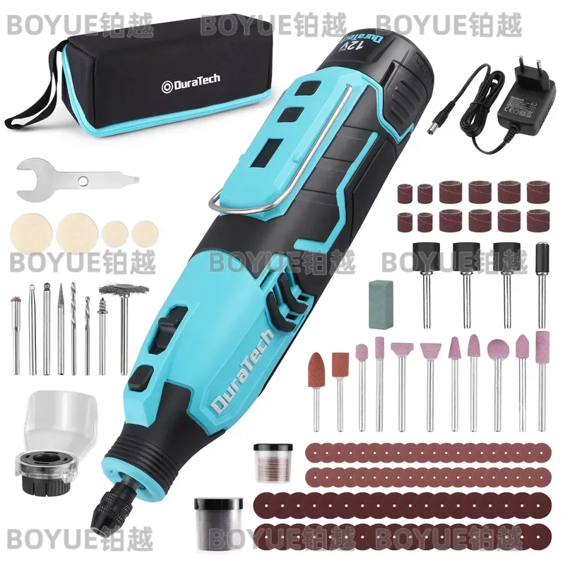 Akumulatorowa szlifierka rotac – Cordless Rotary Tool Kit Accessories recenzja i cena