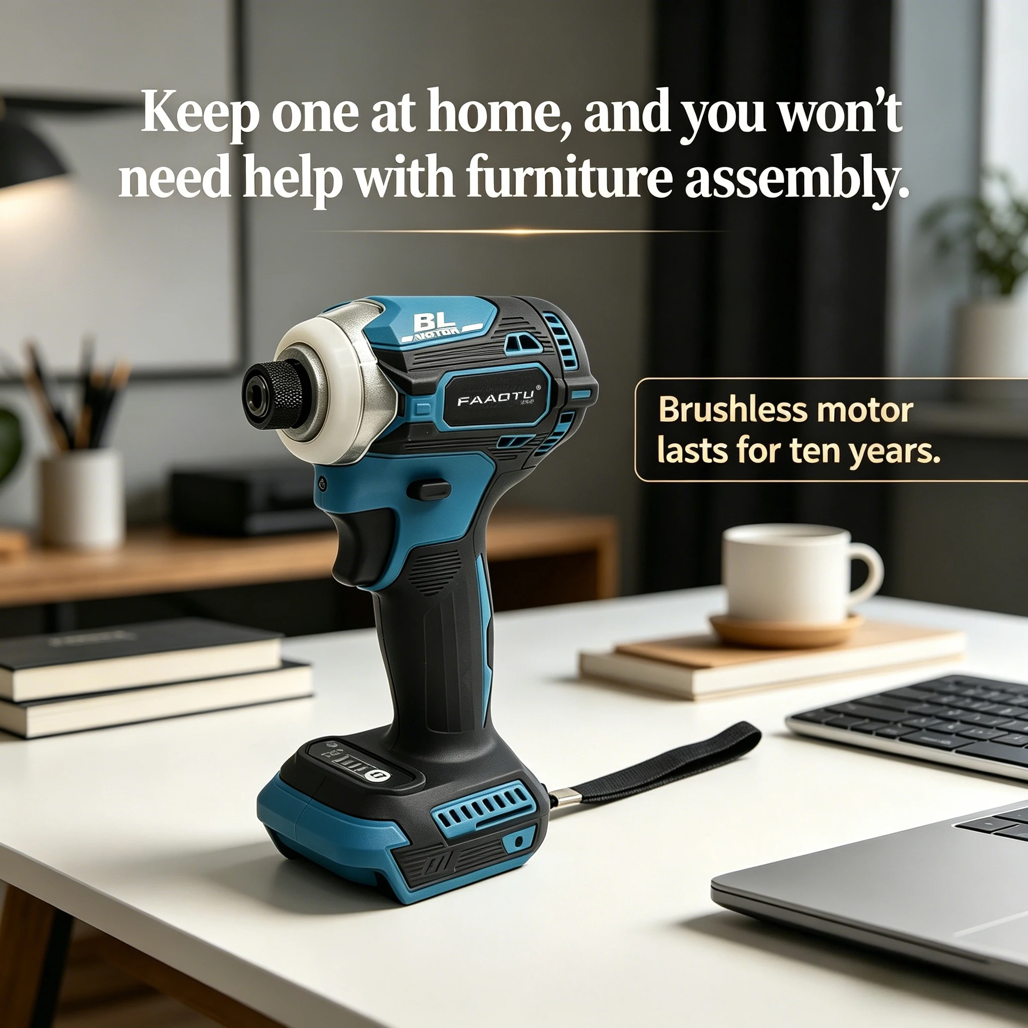 Wkrętarka udarowa akumulatorow – Brushless Cordless Electric Drill 18V recenzja i cena