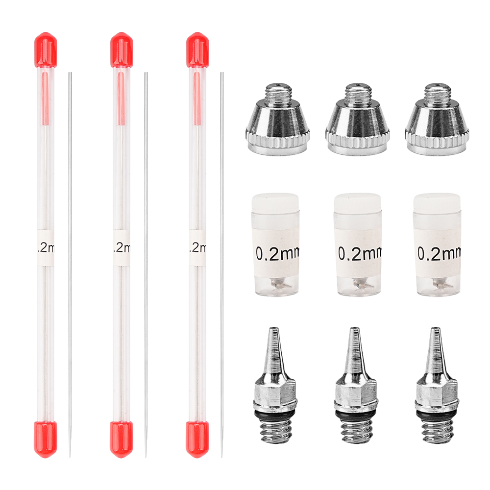 Zestaw 1/3 szt. dysz do aerogr – Airbrush Kit With Mini Compressor recenzja i cena