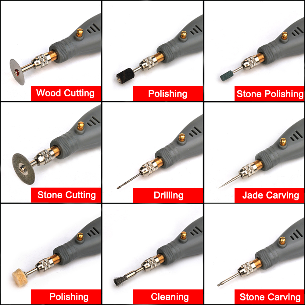 NEWACALOX bezprzewodowy zestaw – Cordless Rotary Tool Kit Accessories recenzja i cena