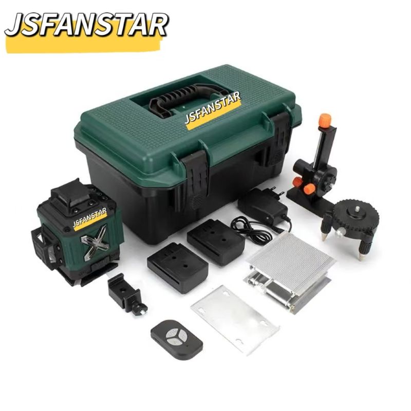 Akumulatorowy, regulowany, aut – Laser Level 16 Lines 4D Green recenzja i cena
