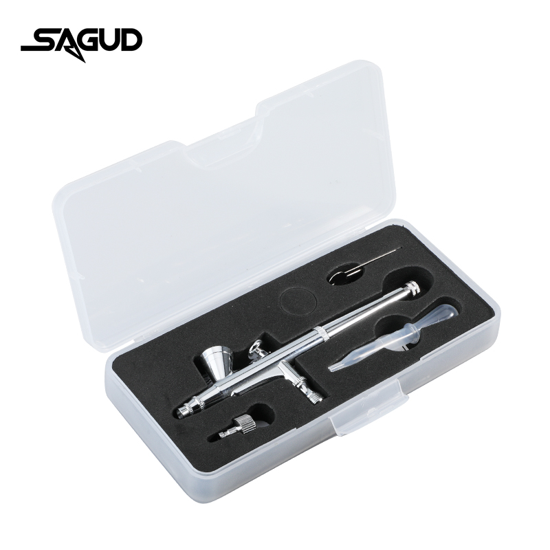 SAGUD Airbrush Model SD-135 0. – Airbrush Kit With Mini Compressor recenzja i cena