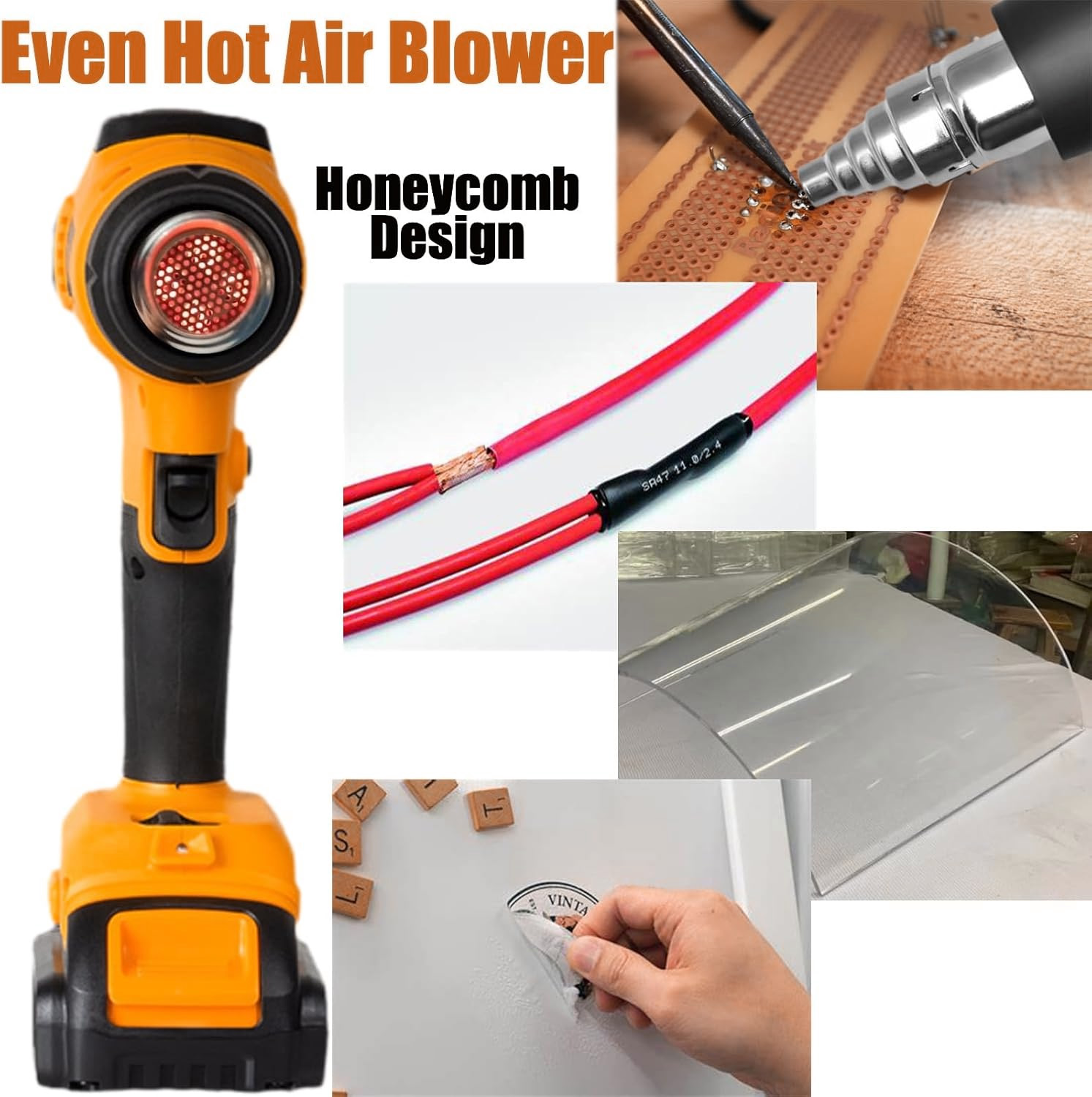 Bezprzewodowa opalarka na bate – Cordless Heat Gun For Shrink Tubing recenzja i cena