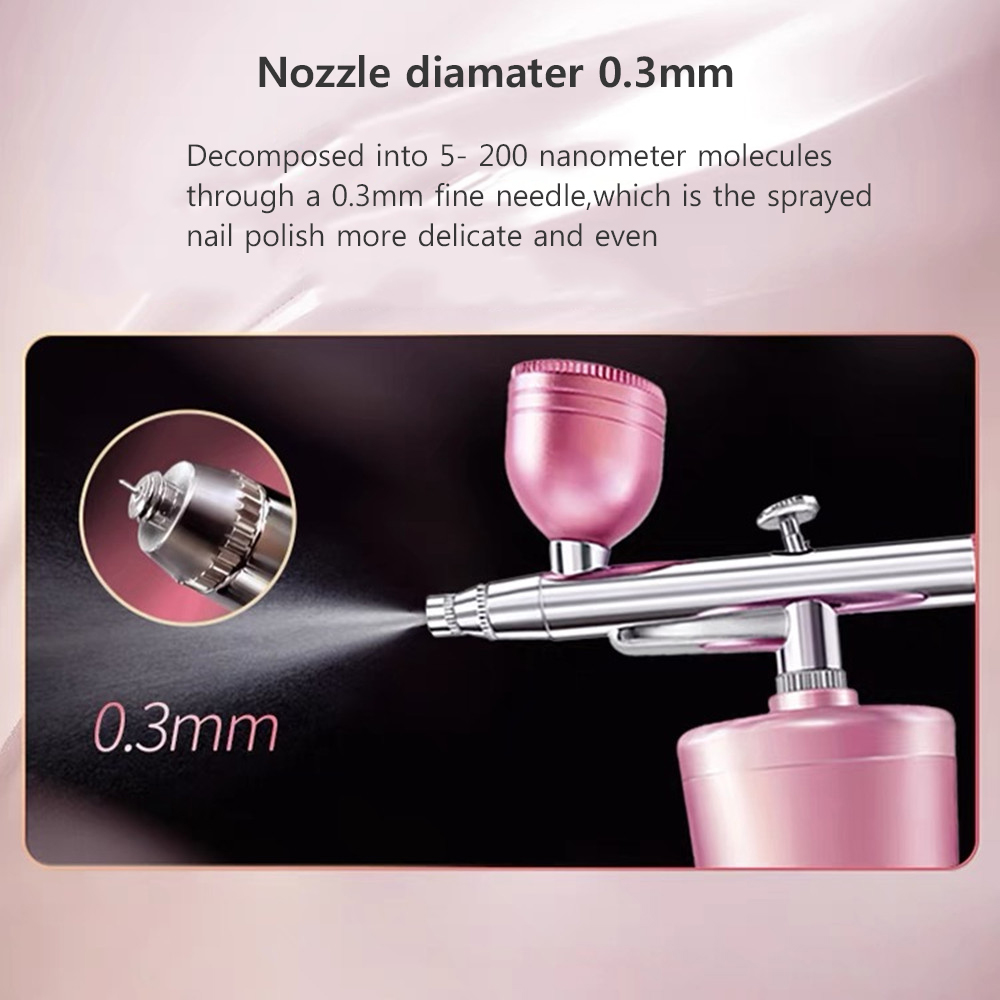 Profesjonalna głowica pistolet – Airbrush Kit With Mini Compressor recenzja i cena