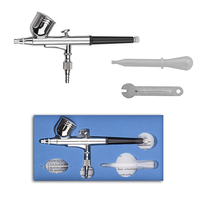 Grawitacyjny pistolet natrysko – Airbrush Kit With Mini Compressor recenzja i cena