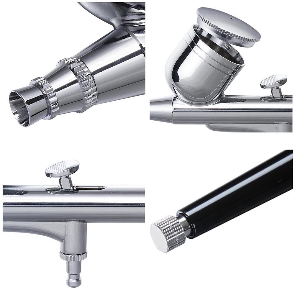Grawitacyjny pistolet natrysko – Airbrush Kit With Mini Compressor recenzja i cena