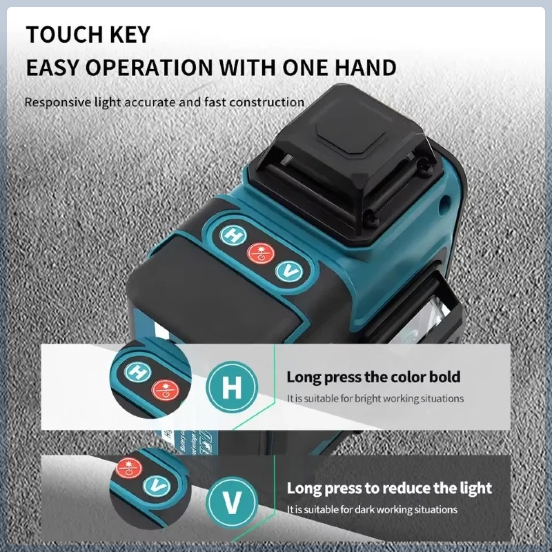 Oryginalna bateria Makita Safe – Laser Level 16 Lines 4D Green recenzja i cena