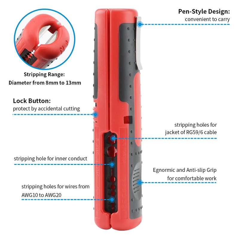 Wielofunkcyjne szczypce do zde – Automatic Wire Stripper Cutter recenzja i cena