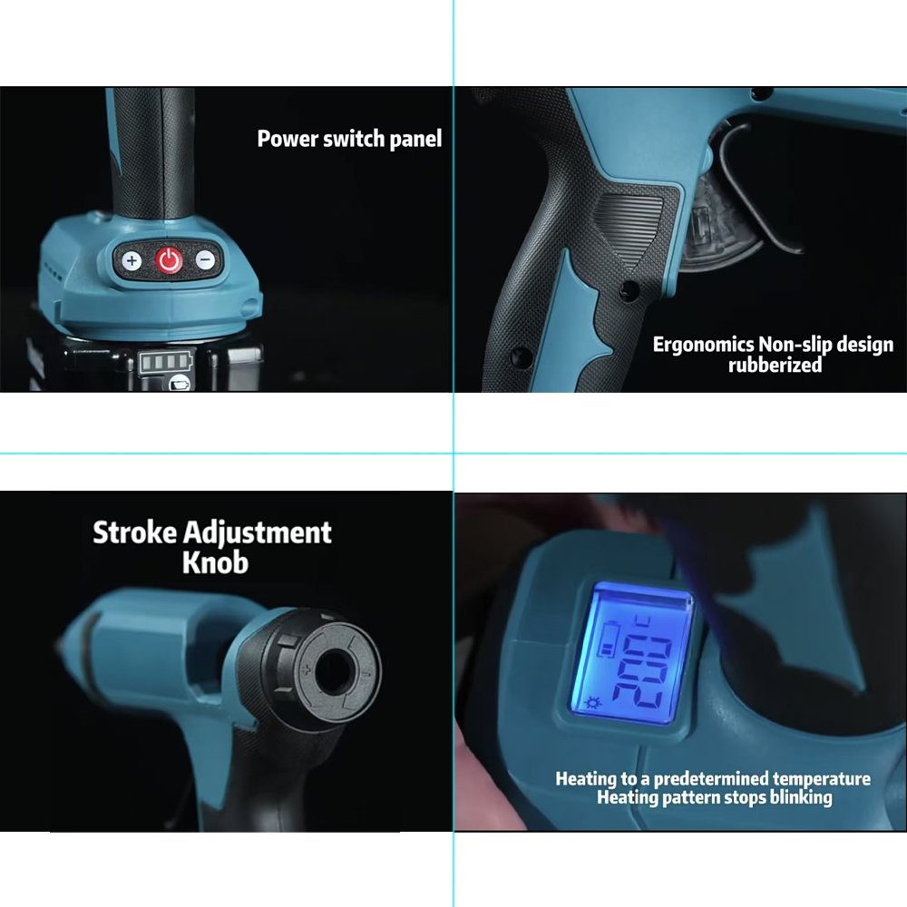 Pistolet do kleju na gorąco VI – Hot Melt Glue Gun Cordless recenzja i cena