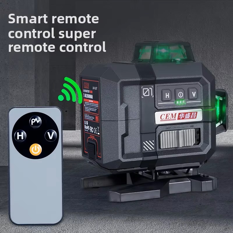 Laser krzyżowy bezprzewodowy C – Laser Level 16 Lines 4D Green recenzja i cena