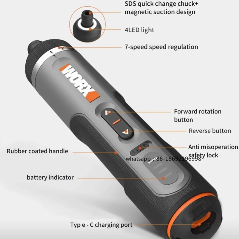 Zestaw 30 bitów, elektronarzęd – Electric Screwdriver Rechargeable Usb recenzja i cena