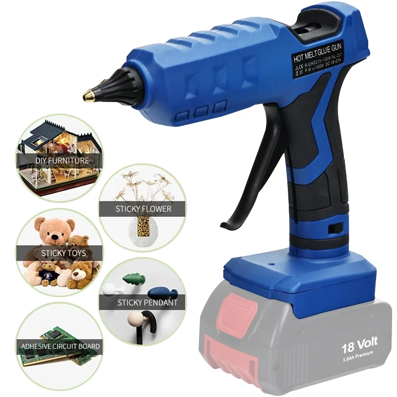 Bezprzewodowy pistolet do klej – Hot Melt Glue Gun Cordless recenzja i cena