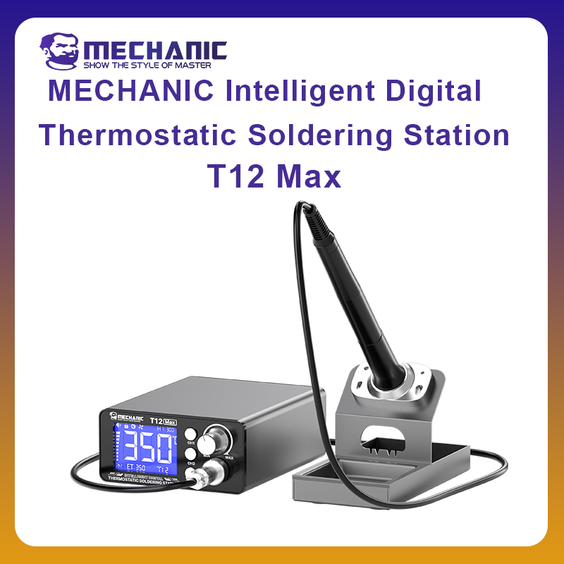MECHANIC OFFICIAL Inteligentna – Digital Soldering Station T12 recenzja i cena
