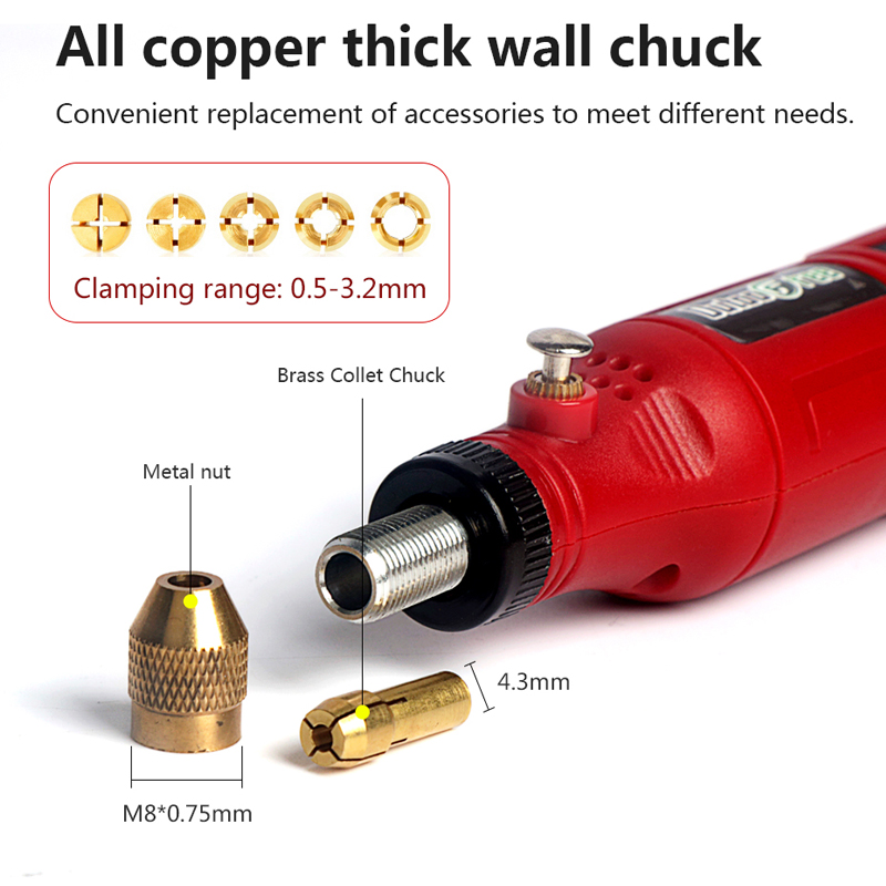 Bezprzewodowy zestaw narzędzi  – Cordless Rotary Tool Kit Accessories recenzja i cena