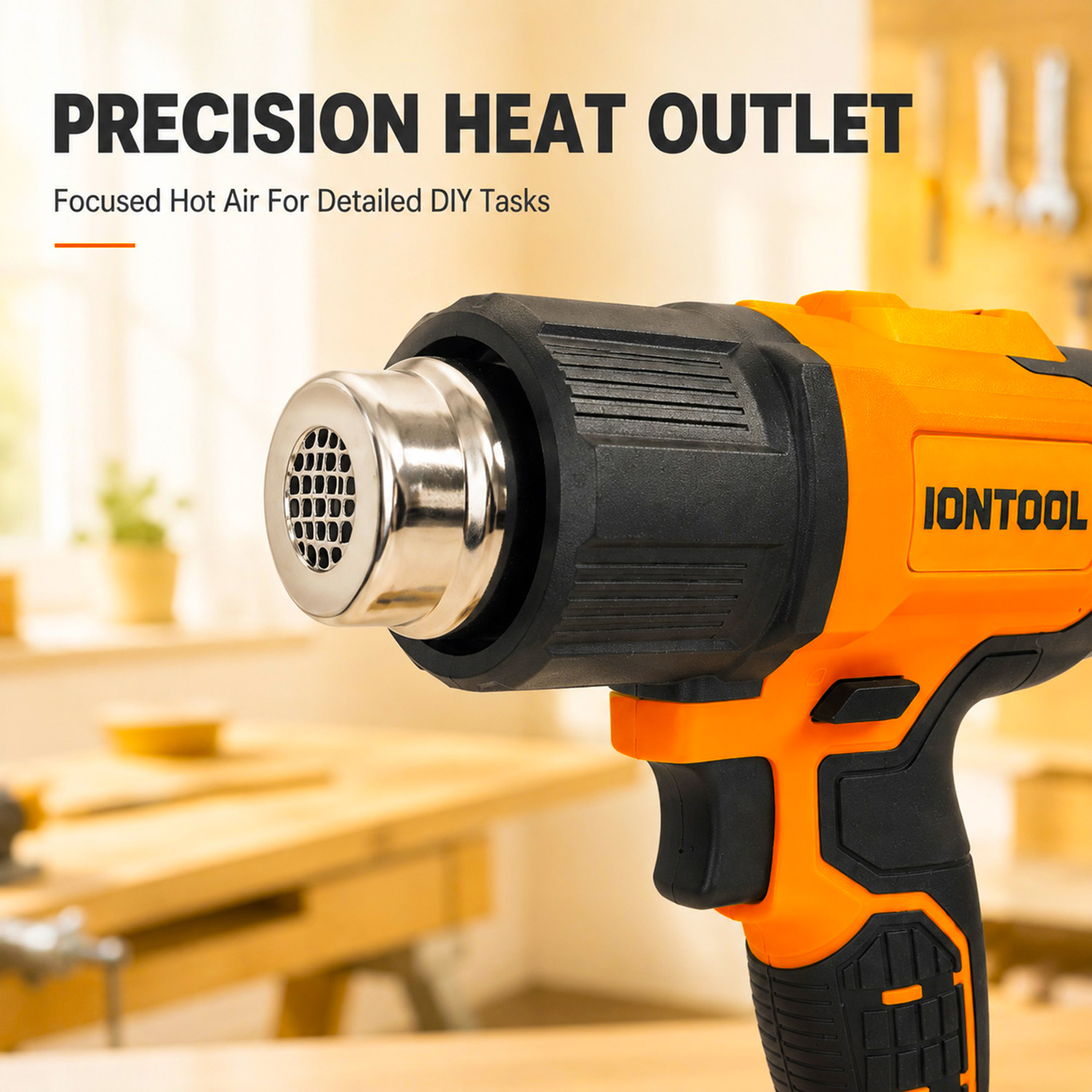 IONTOOL 250/500LPM 550 ℃   Bez – Cordless Heat Gun For Shrink Tubing recenzja i cena