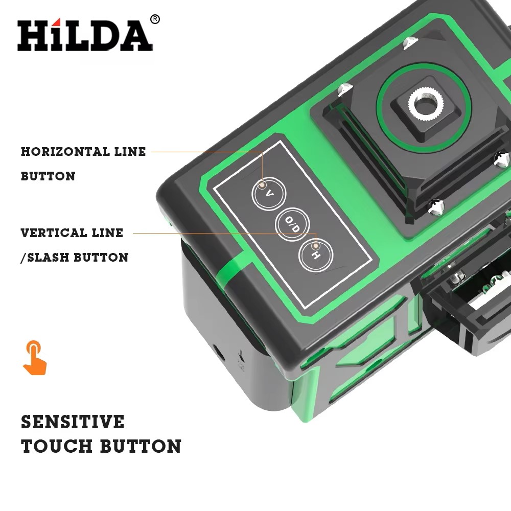 HILDA 16/12 Linii Super Mocny  – Laser Level 16 Lines 4D Green recenzja i cena