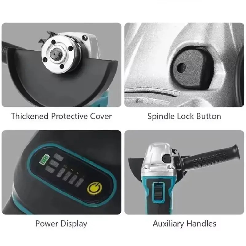 Szlifierka kątowa akumulatorow – Brushless Angle Grinder Battery Powered recenzja i cena