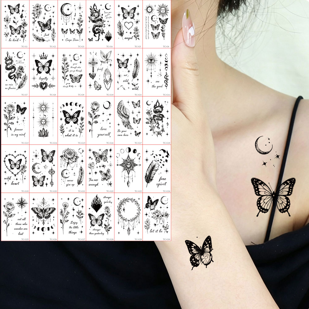 30 szt. Wodoodporne tatuaże ty – Hand Tools recenzja i cena