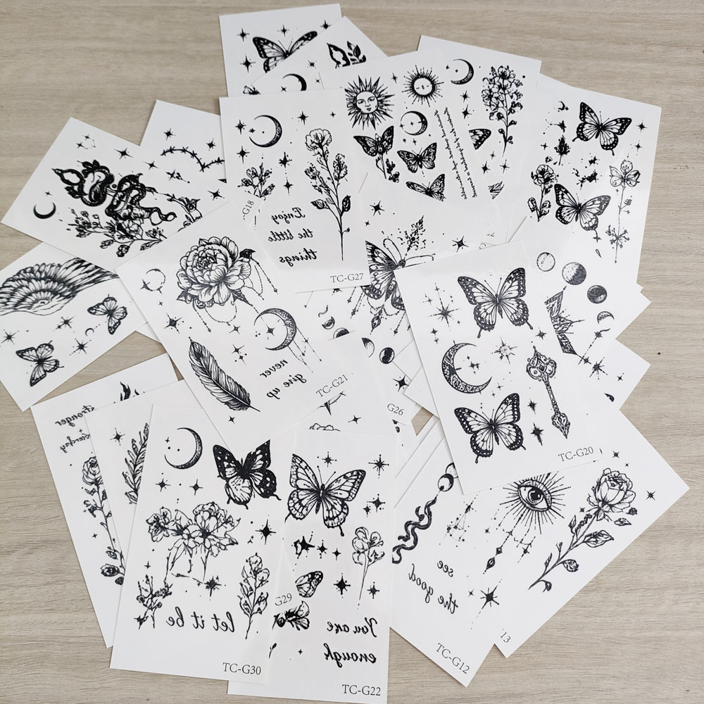 30 szt. Wodoodporne tatuaże ty – Hand Tools recenzja i cena
